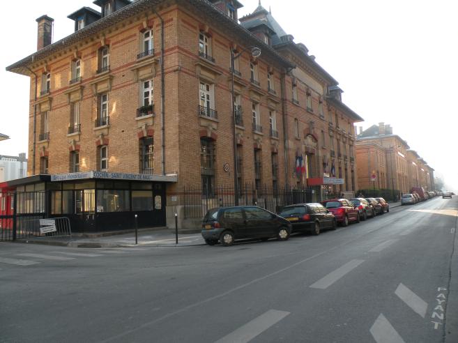  Hôpital Cochin, côté rue Saint-Jacques